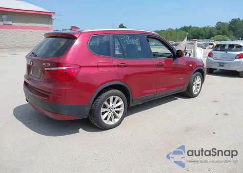 2013 BMW X3 xDrive28I z USA, uszkodzony, nr VIN 5UXWX9C51D0A10500